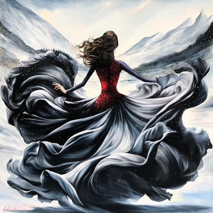 Echoes of the snow breath