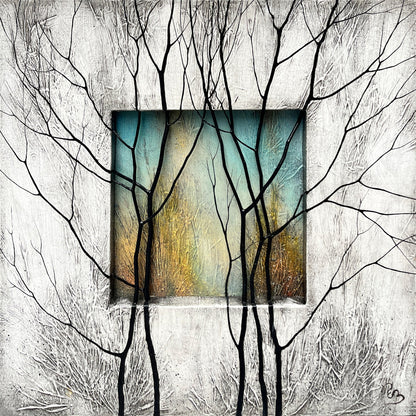 Liens et contrastes 31, Boucher, Pierre Édouard, Mixed media
