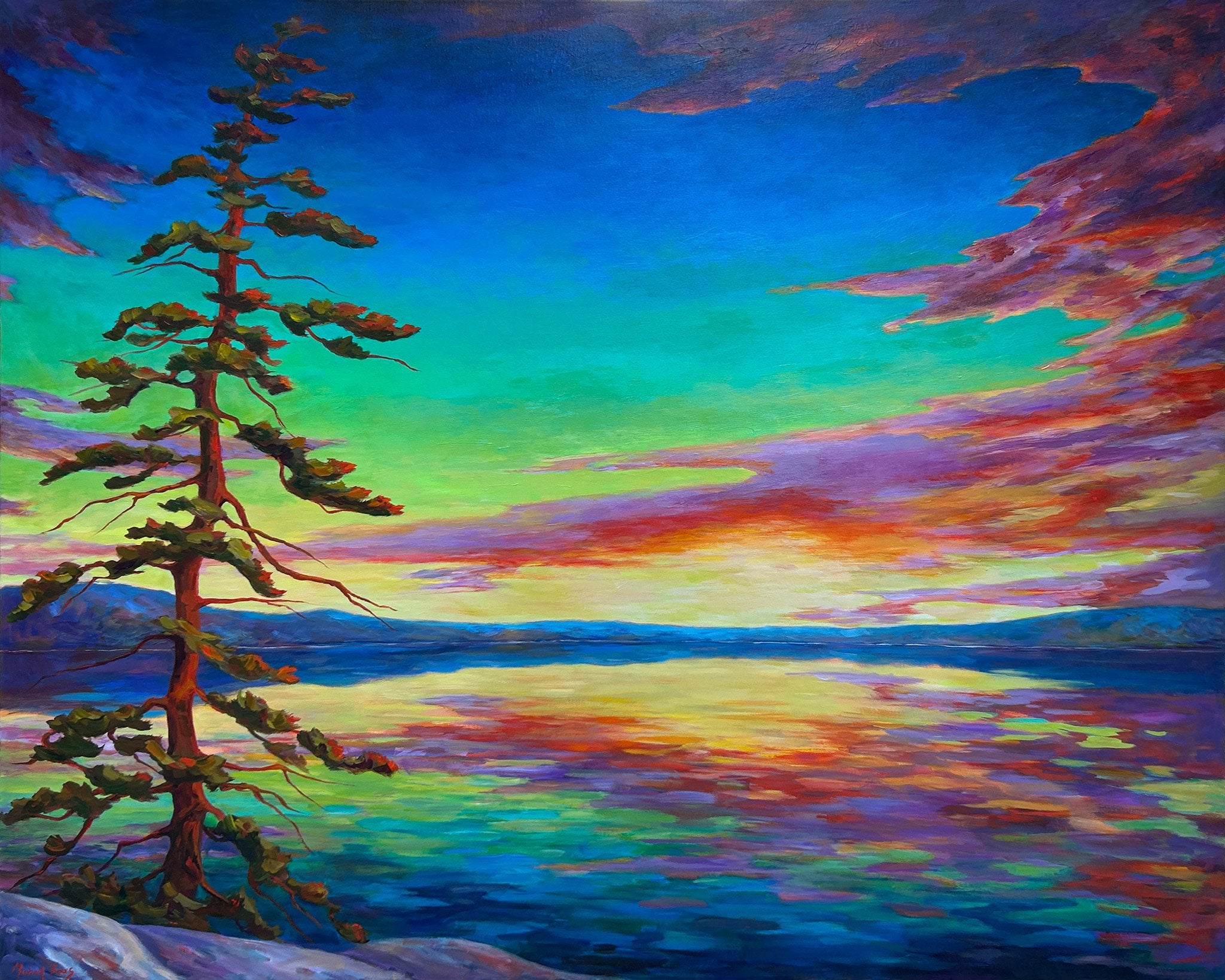 Island Sunset