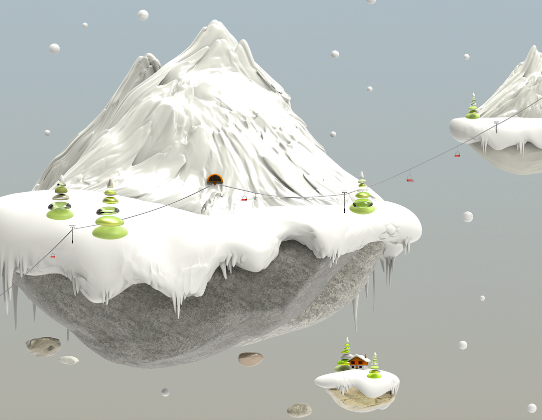 Entre ciel et neige (Série/Series)