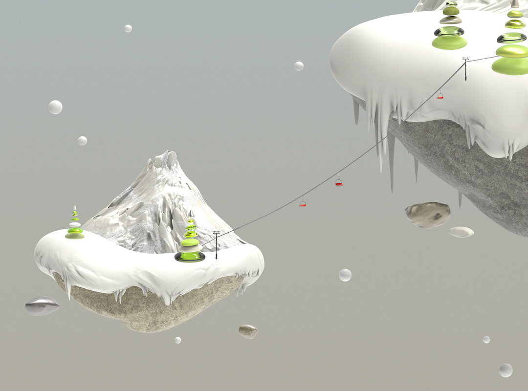 Entre ciel et neige (Série/Series)