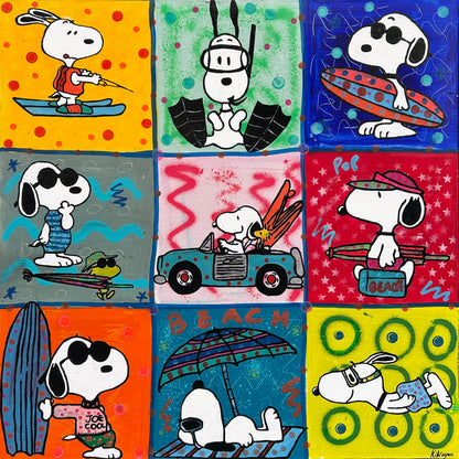 Surf, Sun And Snoopy