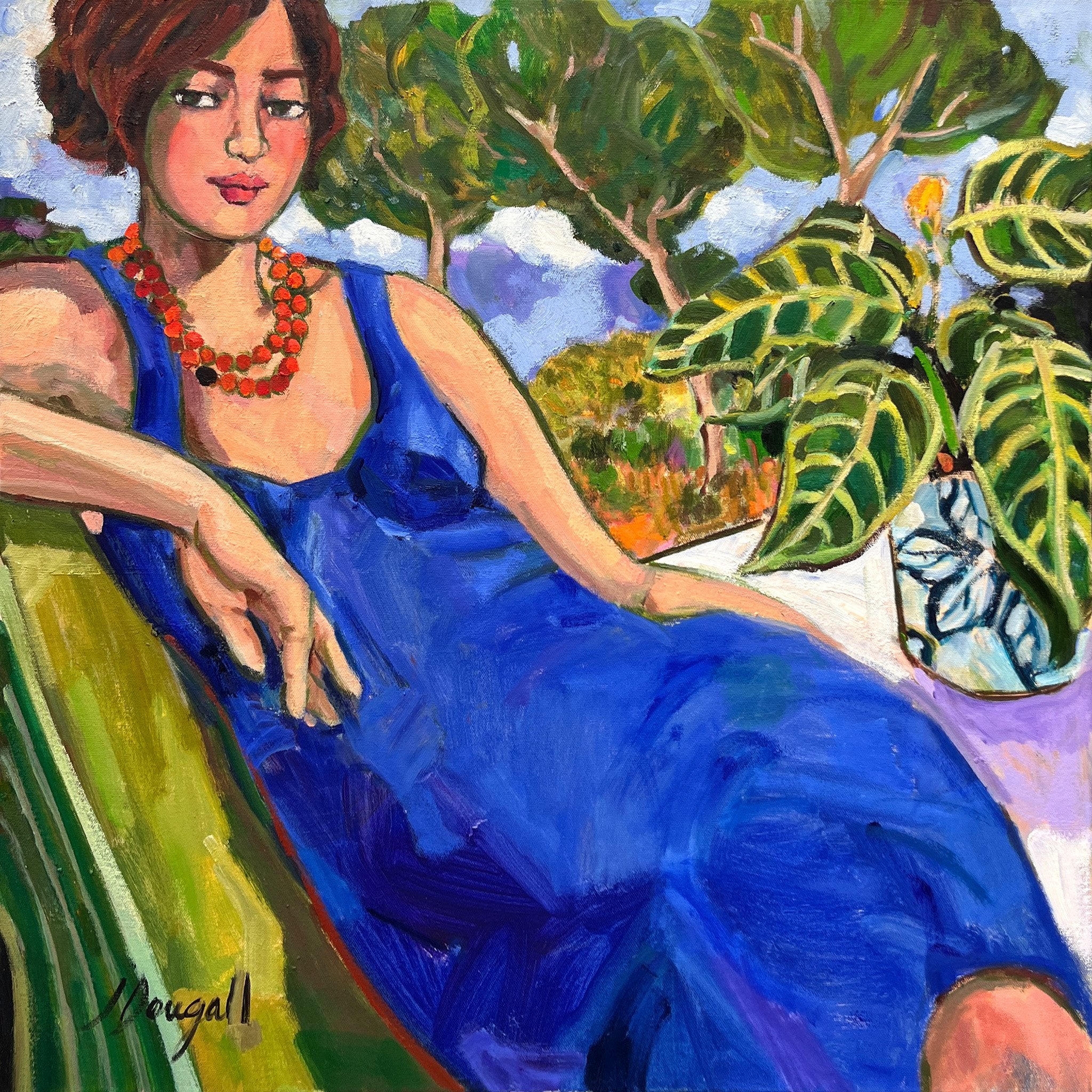 Figure - She Wore Red Necklace