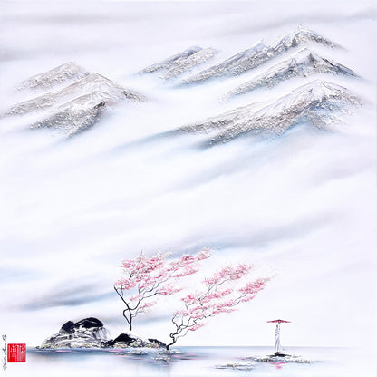 Le silence fleurit sur son passage