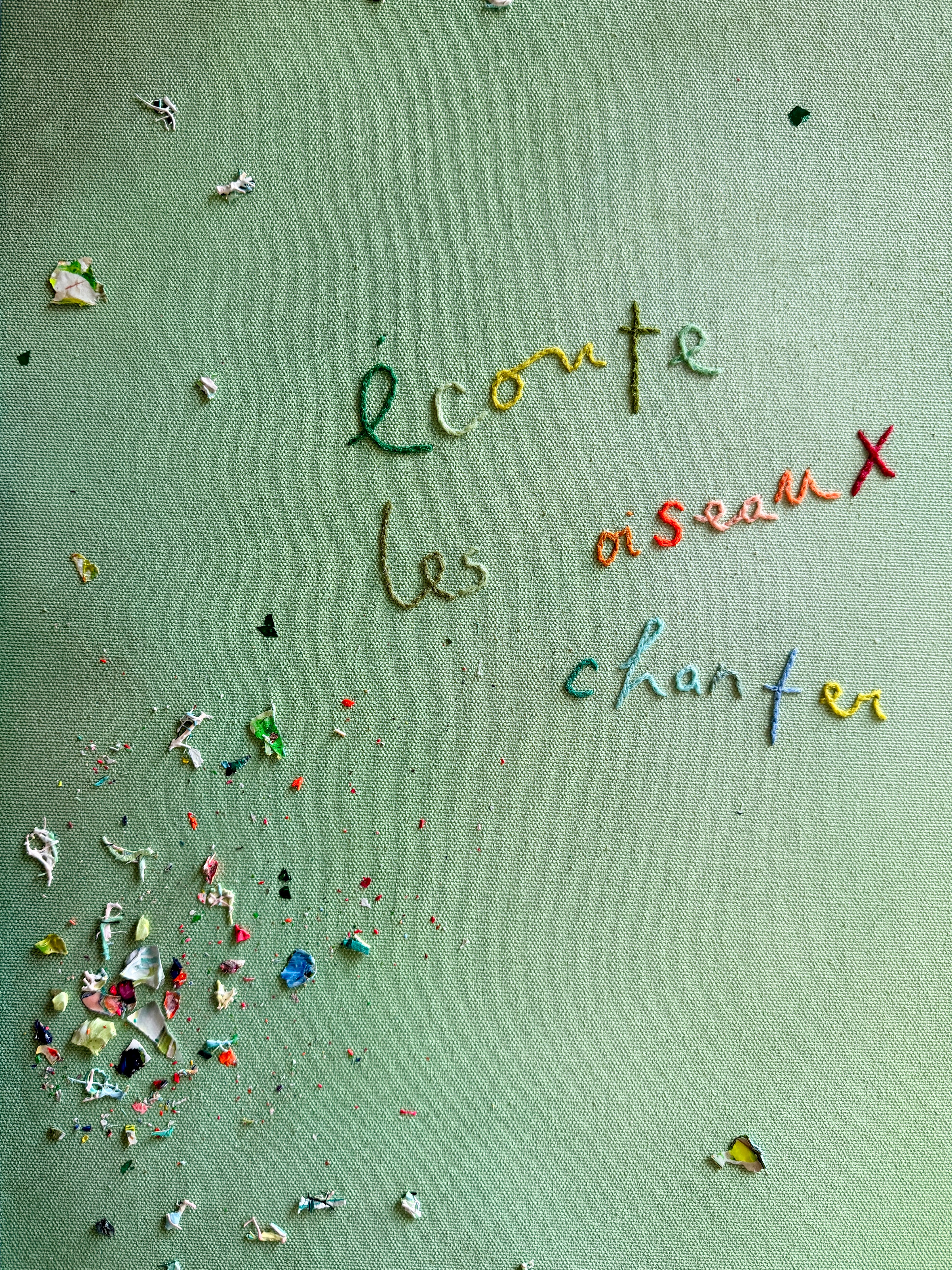 Écoute les oiseaux chanter