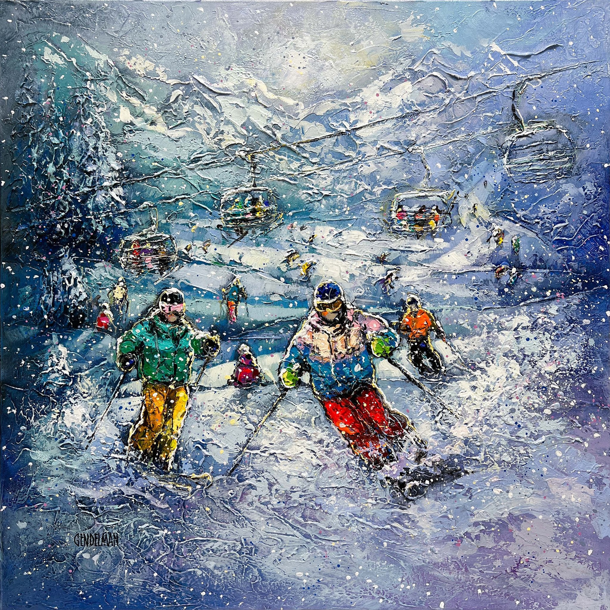 Powdered Paths, Gendelman, Irene