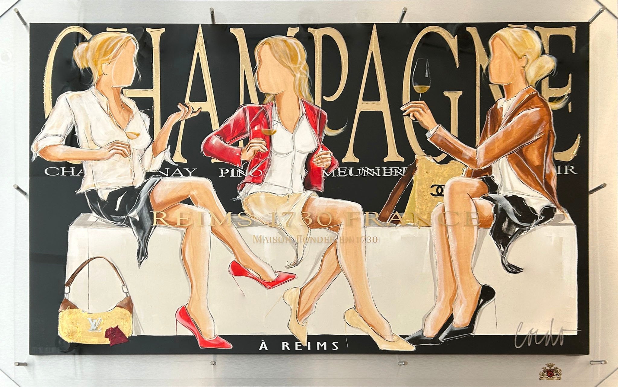 Femmes de Champagne sur Haute Couture
