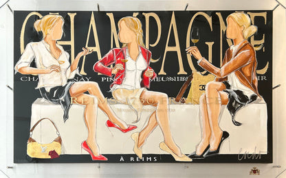 Femmes de Champagne sur Haute Couture