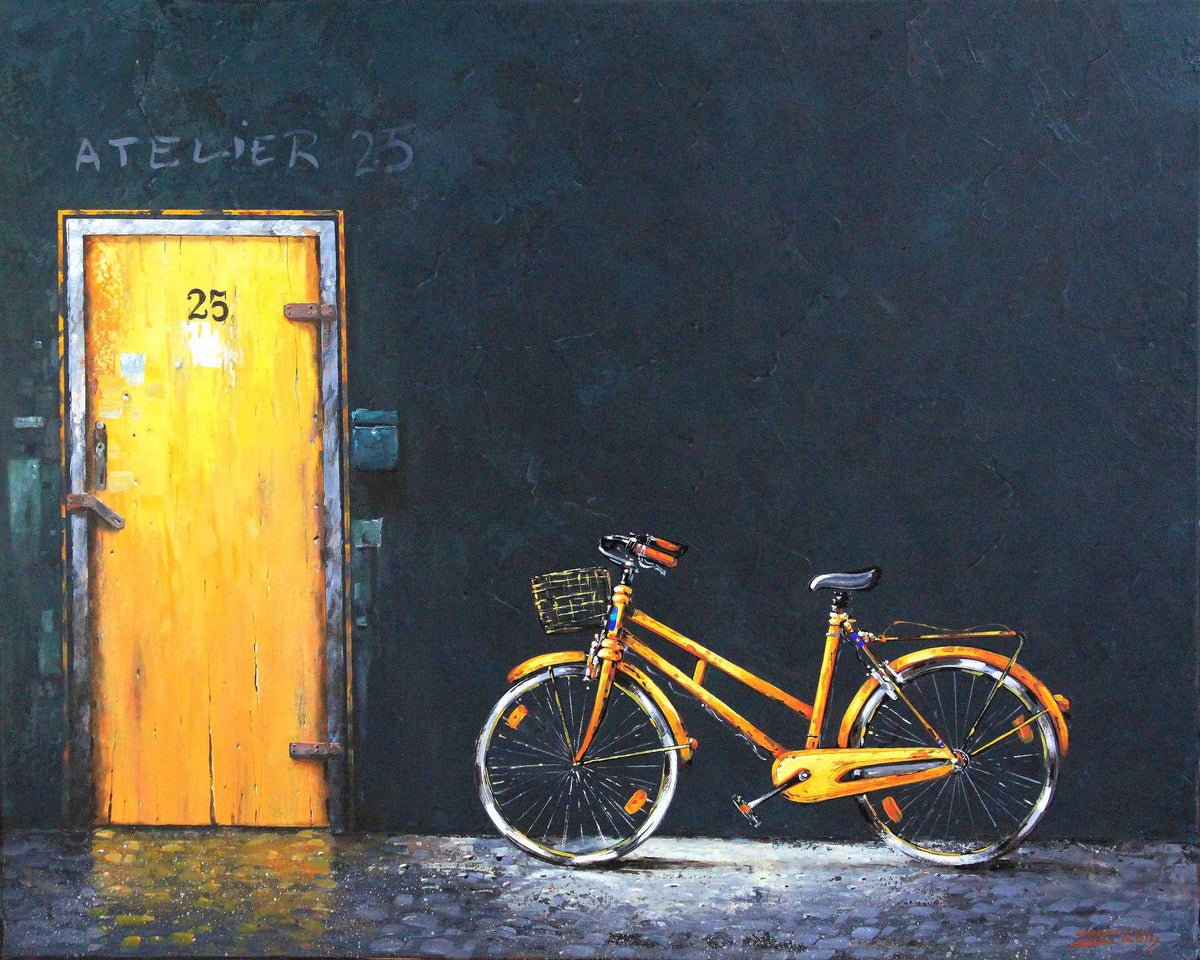 L’atelier, Zabin, Marius, Huile