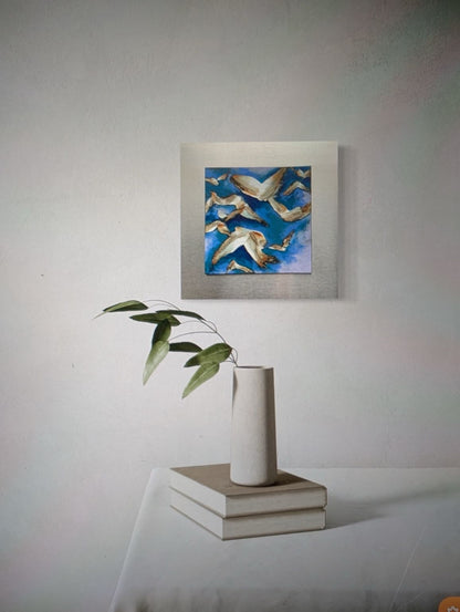 Fly by blue 1 - Galerie d'Art Beauchamp
