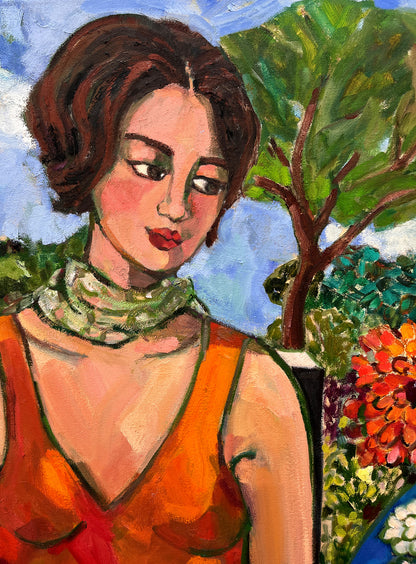 Grace with single flower
