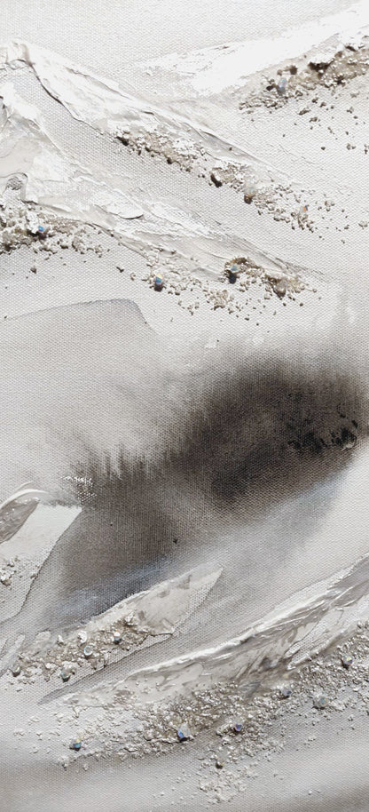 De cette blancheur éblouissante s’installe une paix bienfaisante