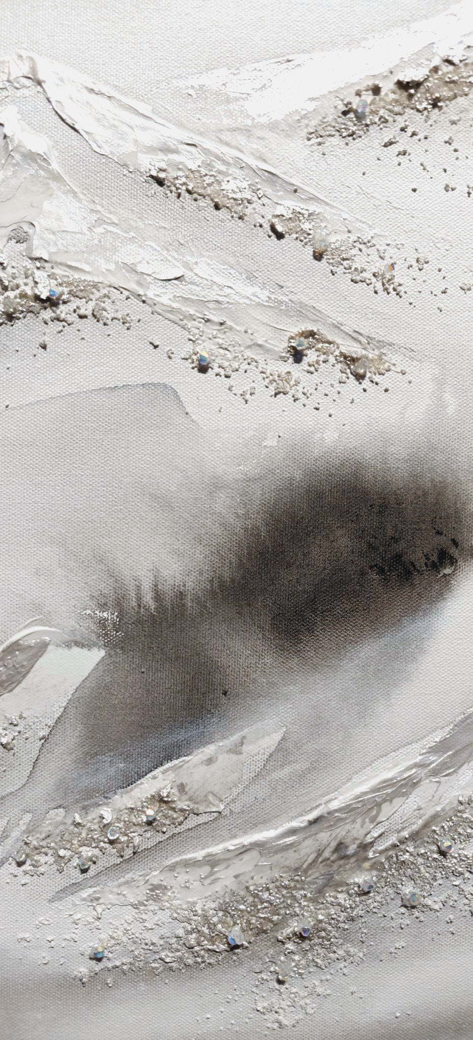 De cette blancheur éblouissante s’installe une paix bienfaisante