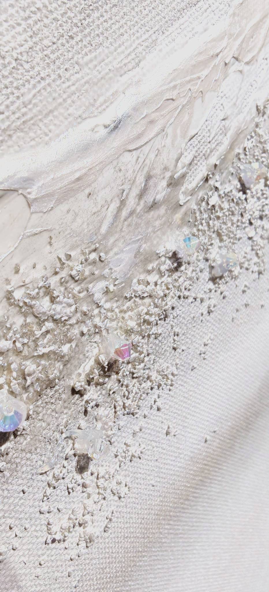 De cette blancheur éblouissante s’installe une paix bienfaisante