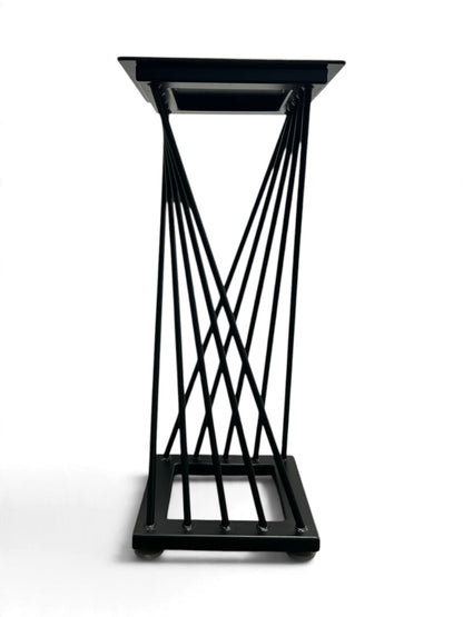 Piédestal croisé, Laurent, Sébastien, Steel