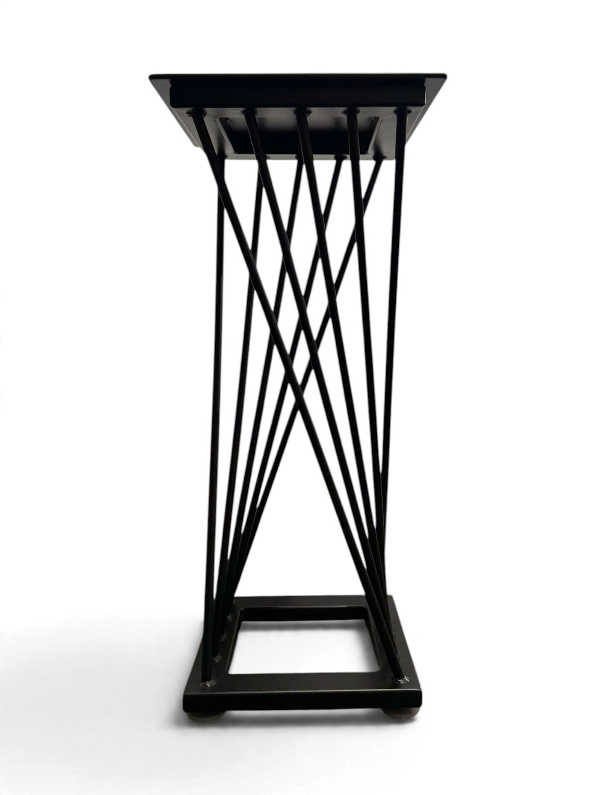 Piédestal croisé, Laurent, Sébastien, Steel