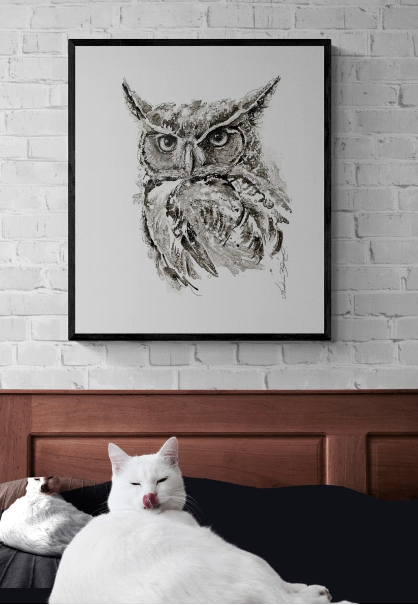 Le sage (14/100) - Galerie d'Art Beauchamp