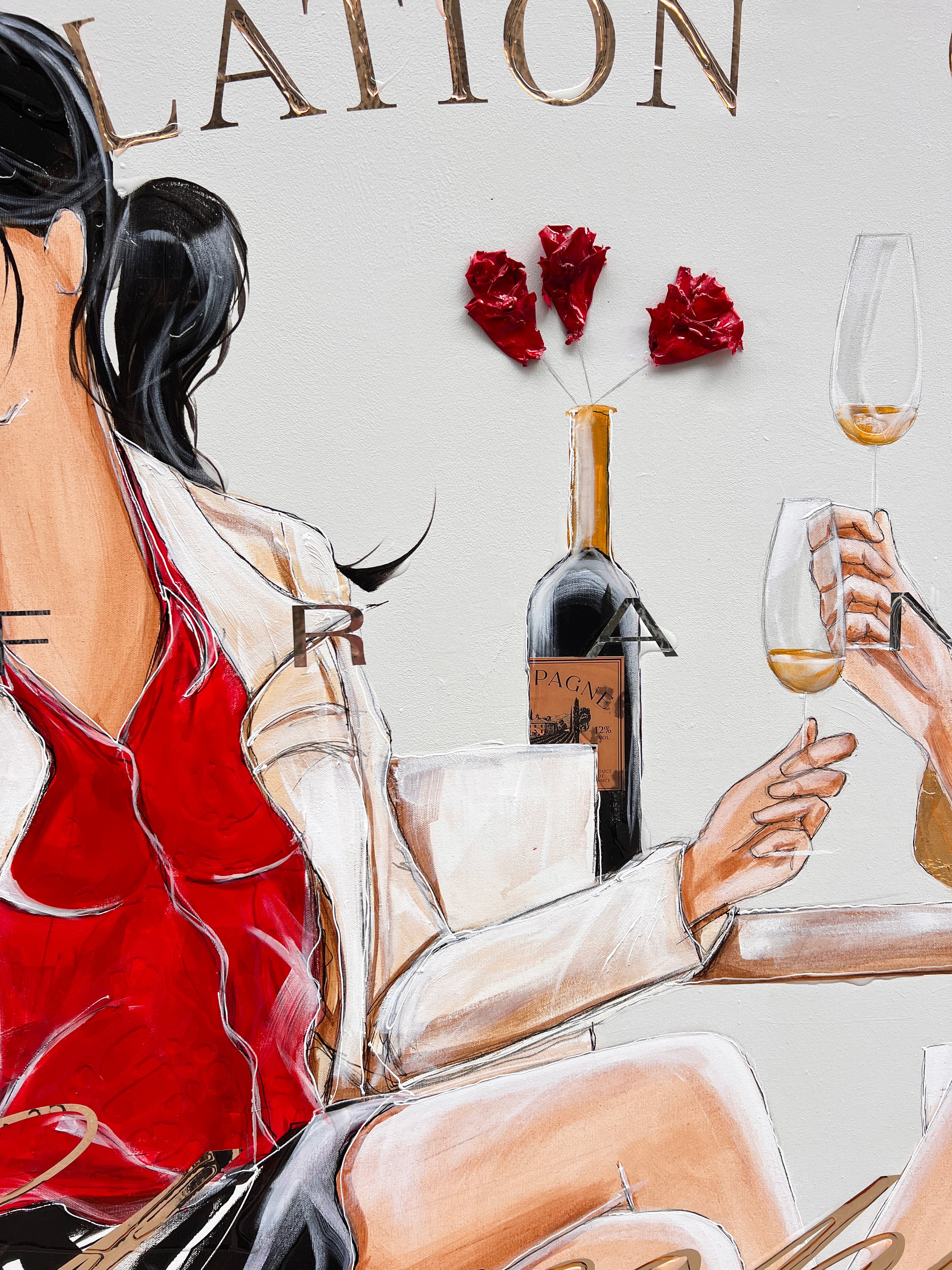Complicité sur champagne et Vuitton 17h02