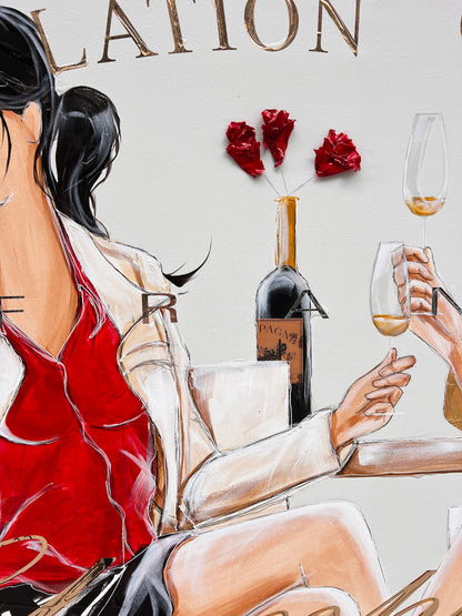 Complicité sur champagne et Vuitton 17h02