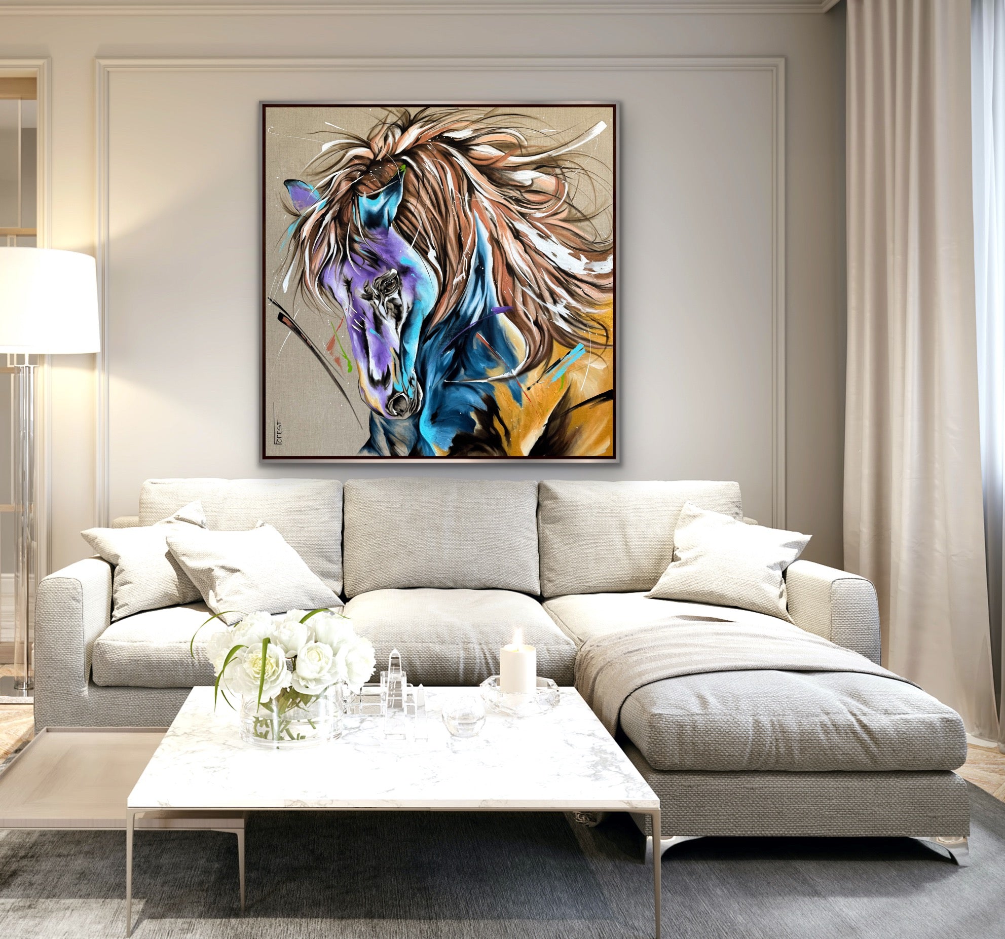 Whisky (Toile de lin)