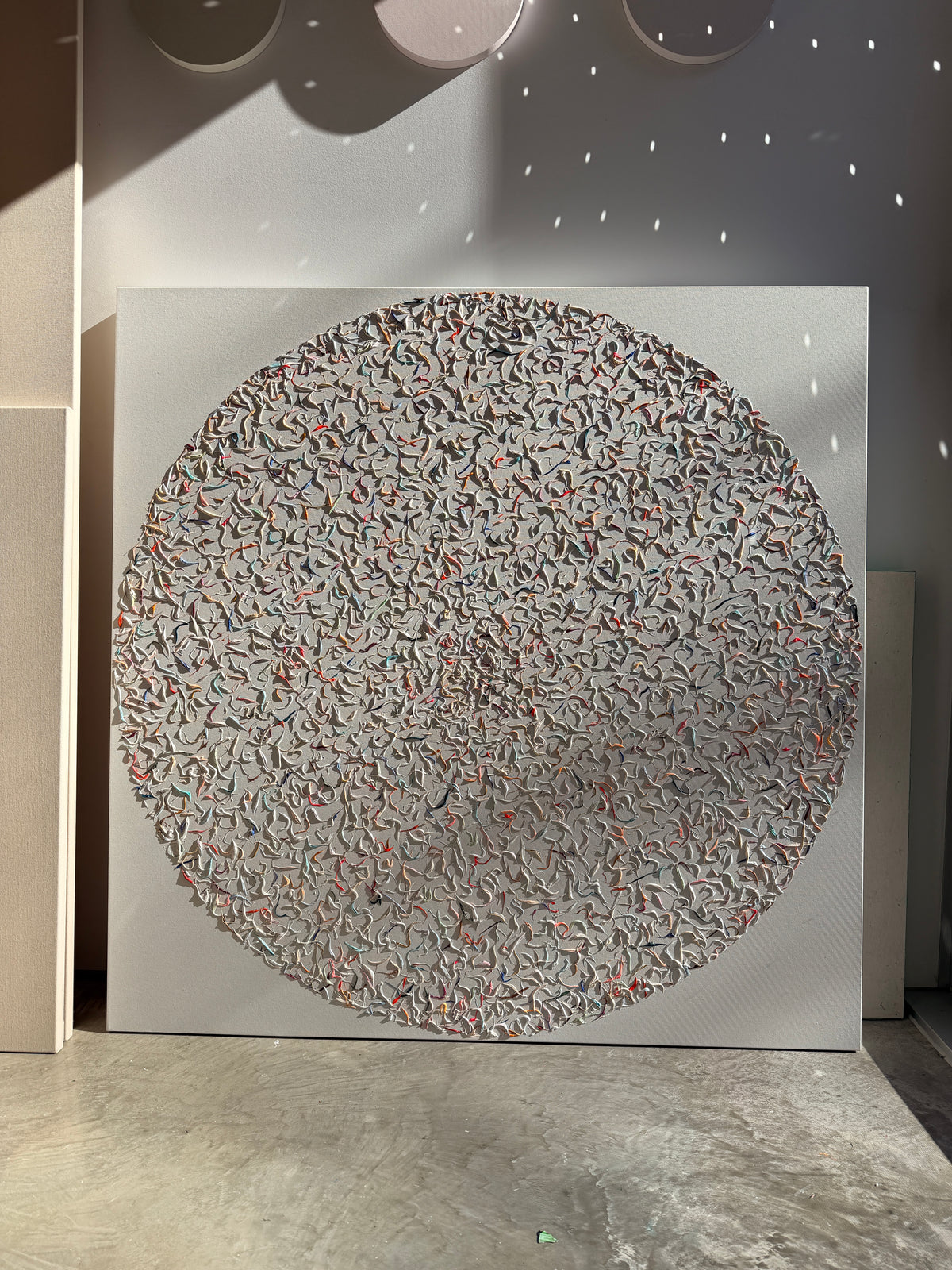 Eclipse II, Cantin, Rose, Acrylique