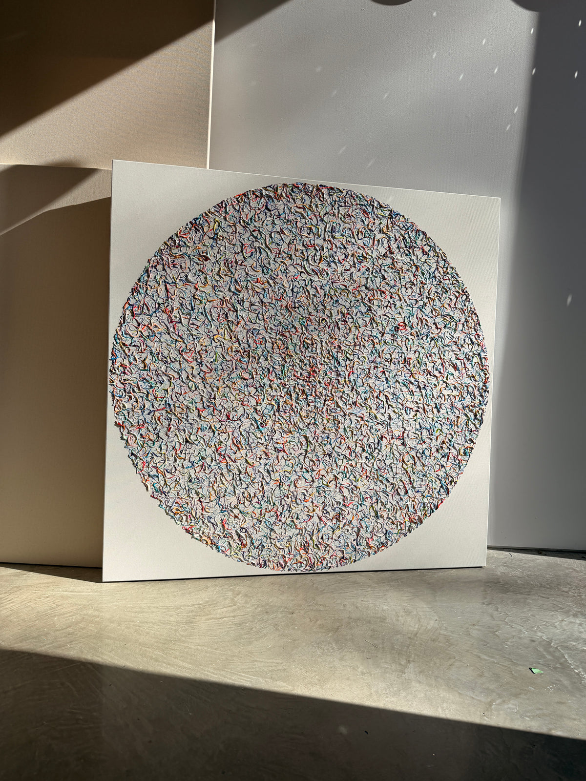 D’amour & de rêves, Cantin, Rose, Acrylique