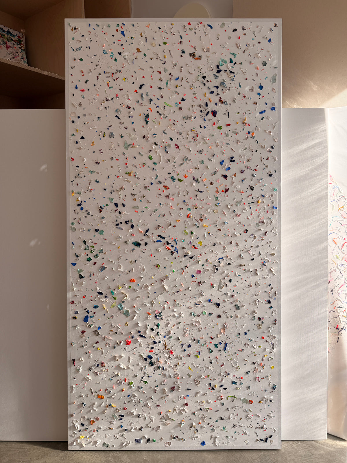 Studio Pieces - Les étoiles I, Cantin, Rose, Acrylique