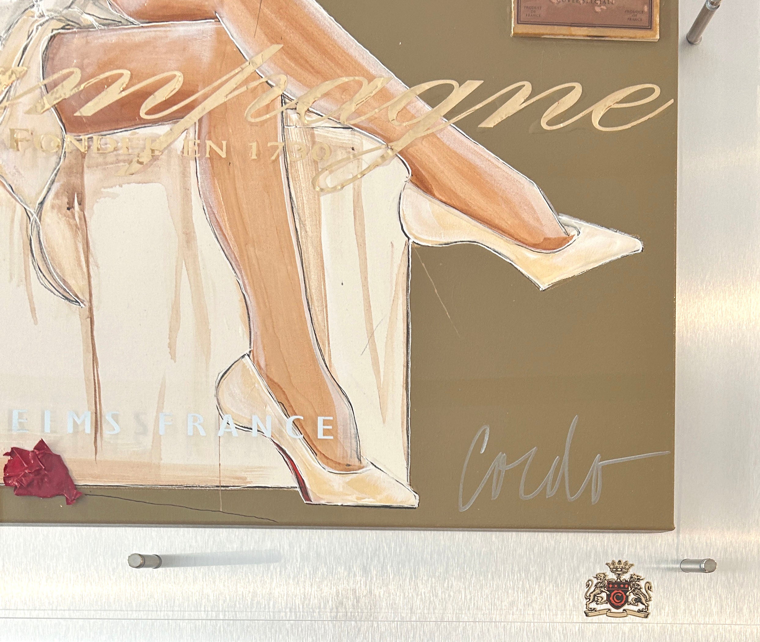 Romance sur Chardonnay et rose