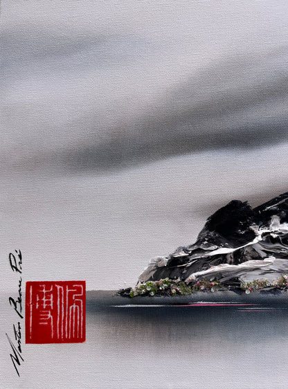 Le silence fleurit sur son passage