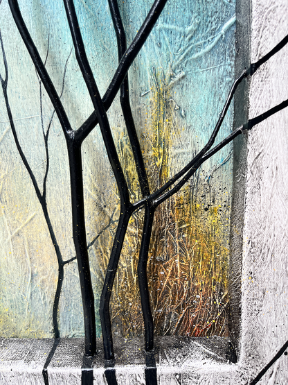 Liens et contrastes 31, Boucher, Pierre Édouard, Mixed media