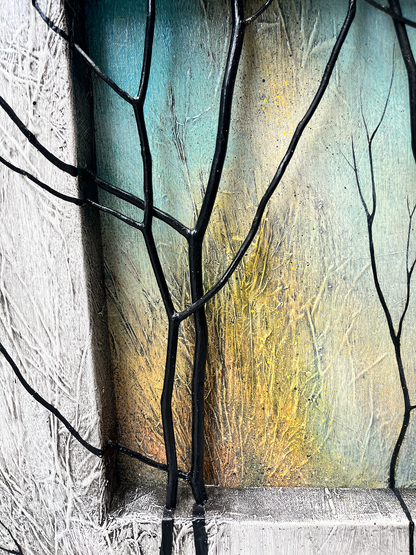 Liens et contrastes 31, Boucher, Pierre Édouard, Mixed media