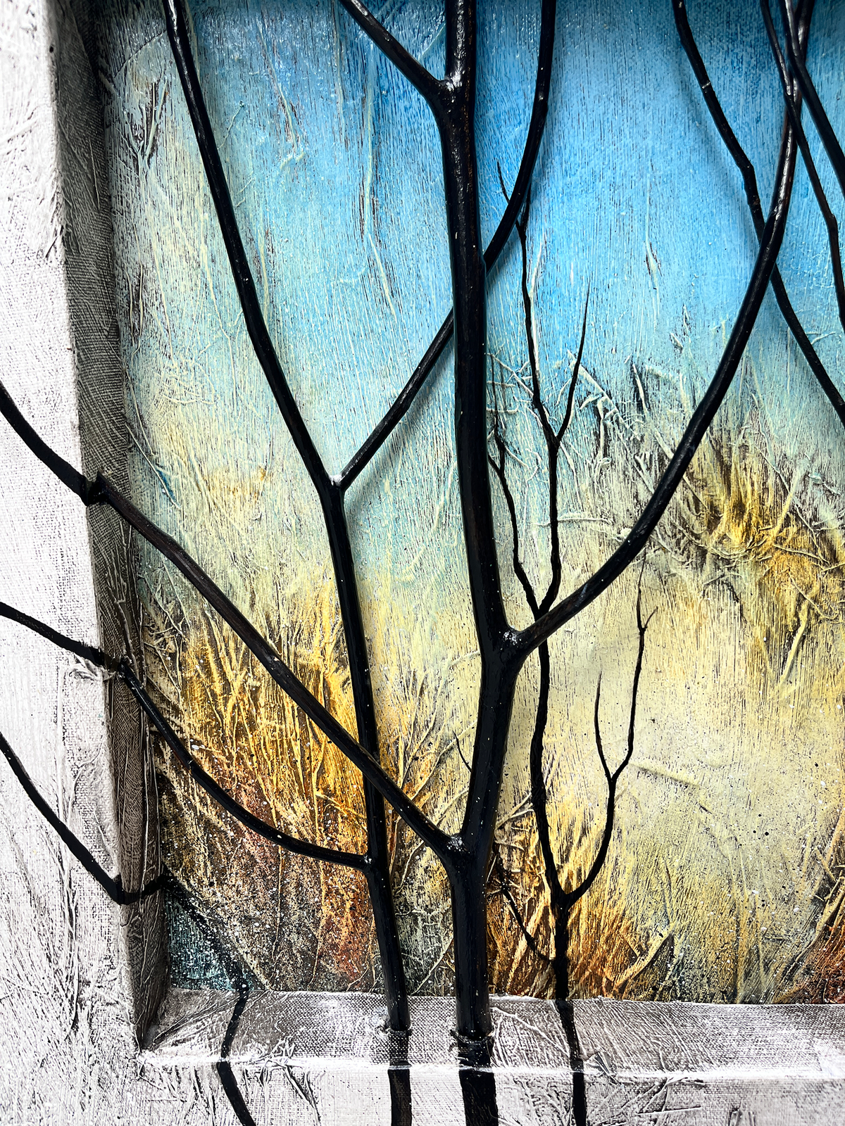 Liens et contrastes 32, Boucher, Pierre Édouard, Mixed media