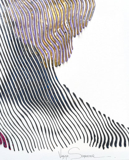 Marilyn, l’effet miroir de la force contre la fragilité : L’élégance ultime