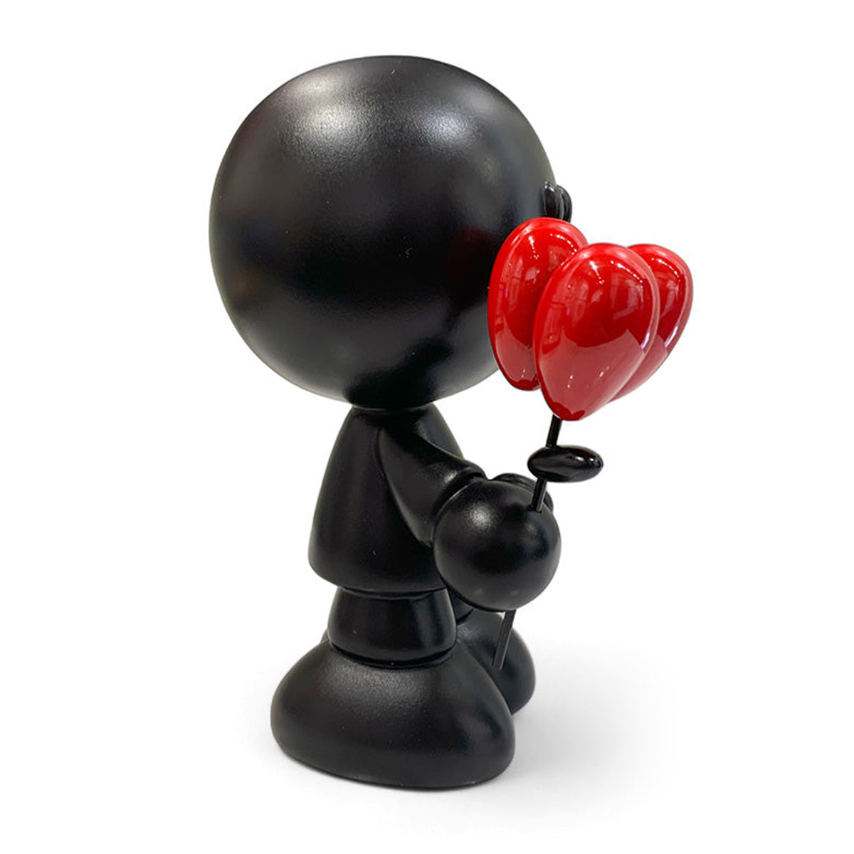 Mini Umän avec fleur (Série ouverte / Open series), Boutet, Resin