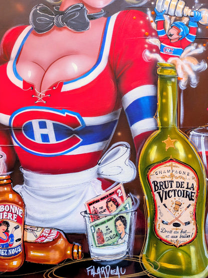 Glorieuse Victoire!, Falardeau, Colette, Mixed media