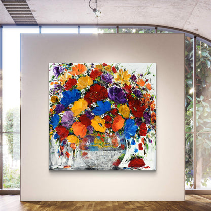 Quand les fleurs dansent - Galerie d'Art Beauchamp