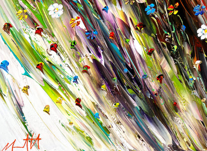 Rencontre 26B40, Côté, Marcel, Acrylique
