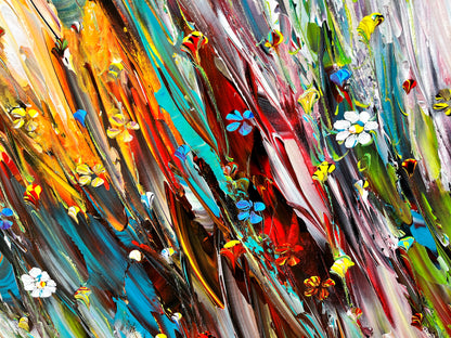 Rencontre 26B40, Côté, Marcel, Acrylique