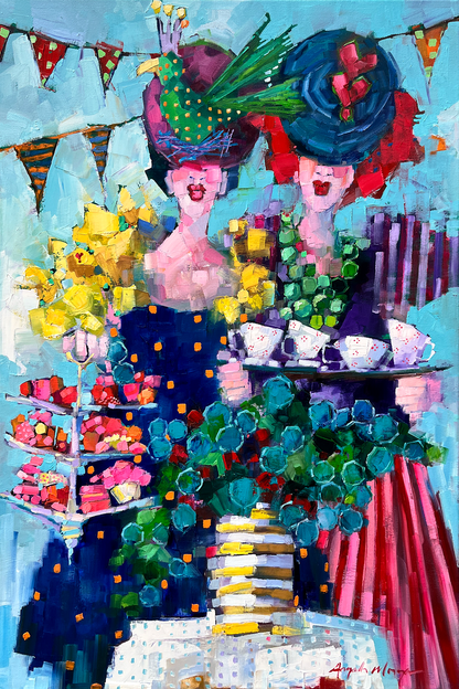 Spliling the Tea, Morgan, Angela