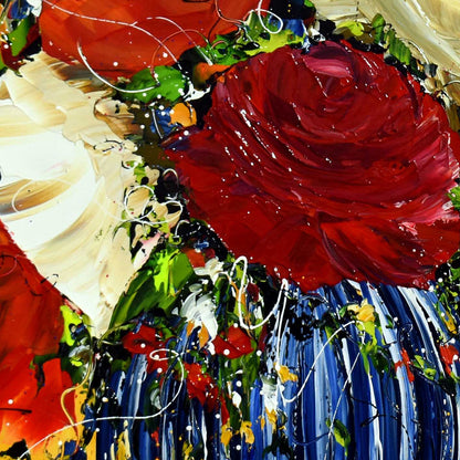 Un bouquet sous le soleil