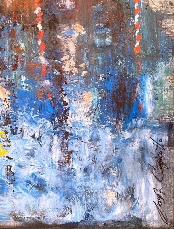 #531 Venetian perspective abstract II