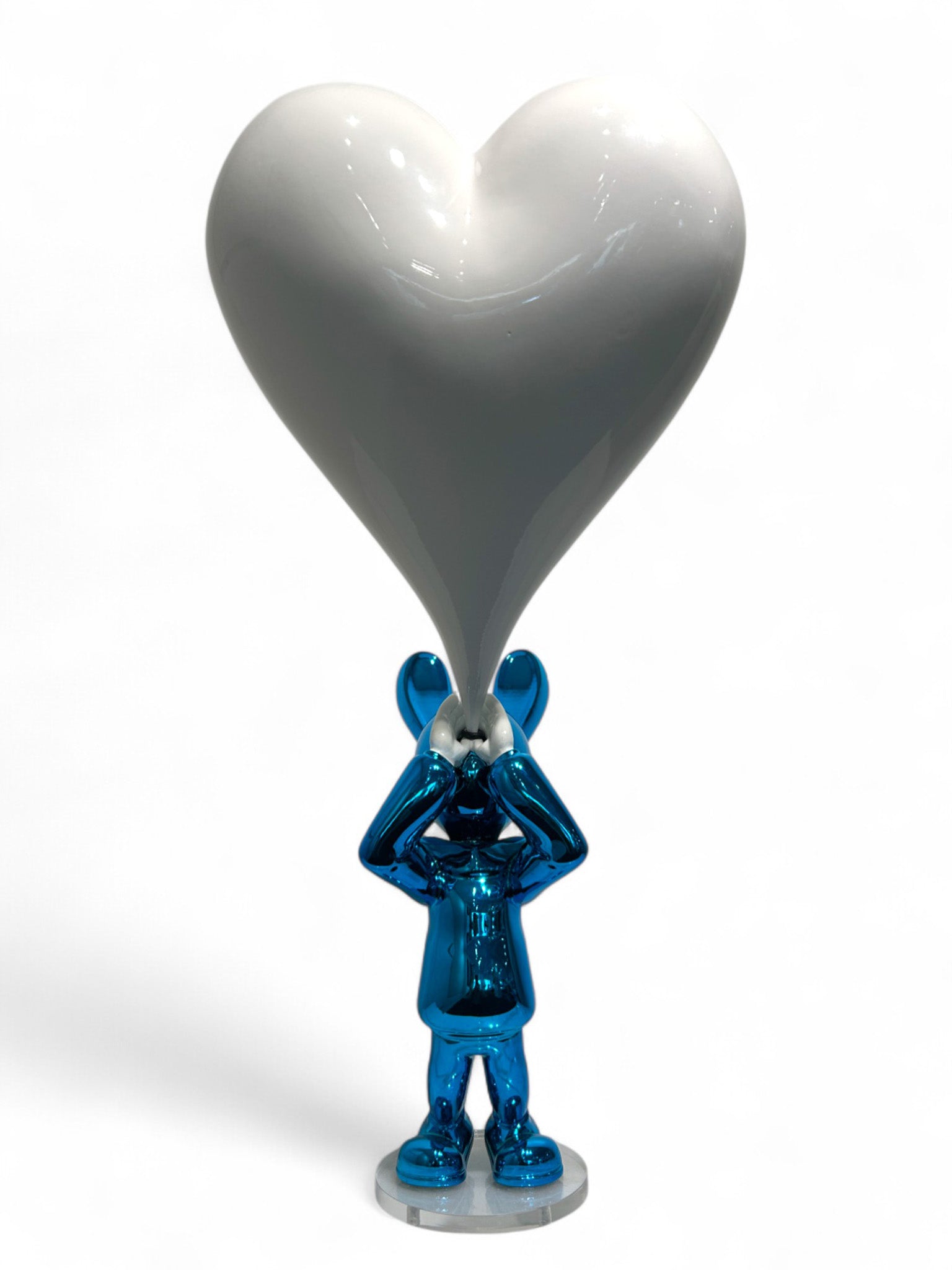 Précommande : YOLO Blue Big White Heart