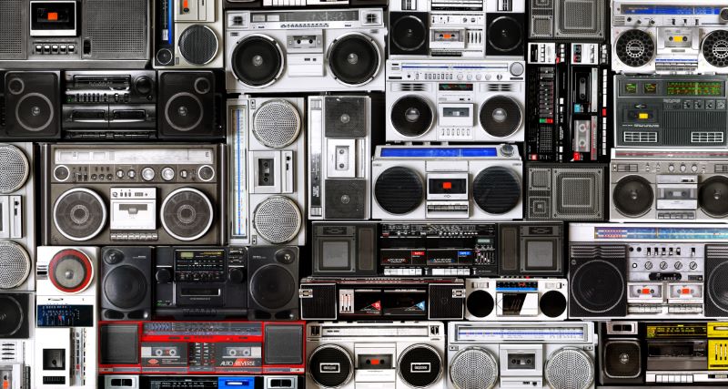 The Boombox Wall (Series/Series)