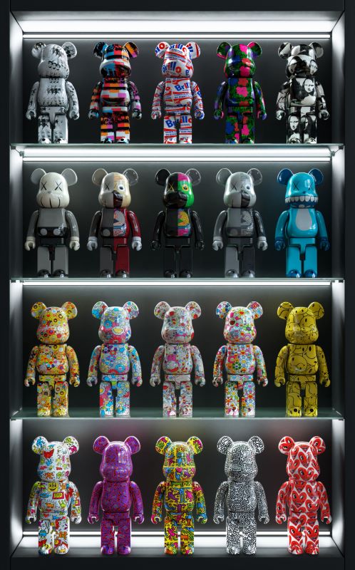 Artist Be@rbrick Toyscape I (Série/Series)