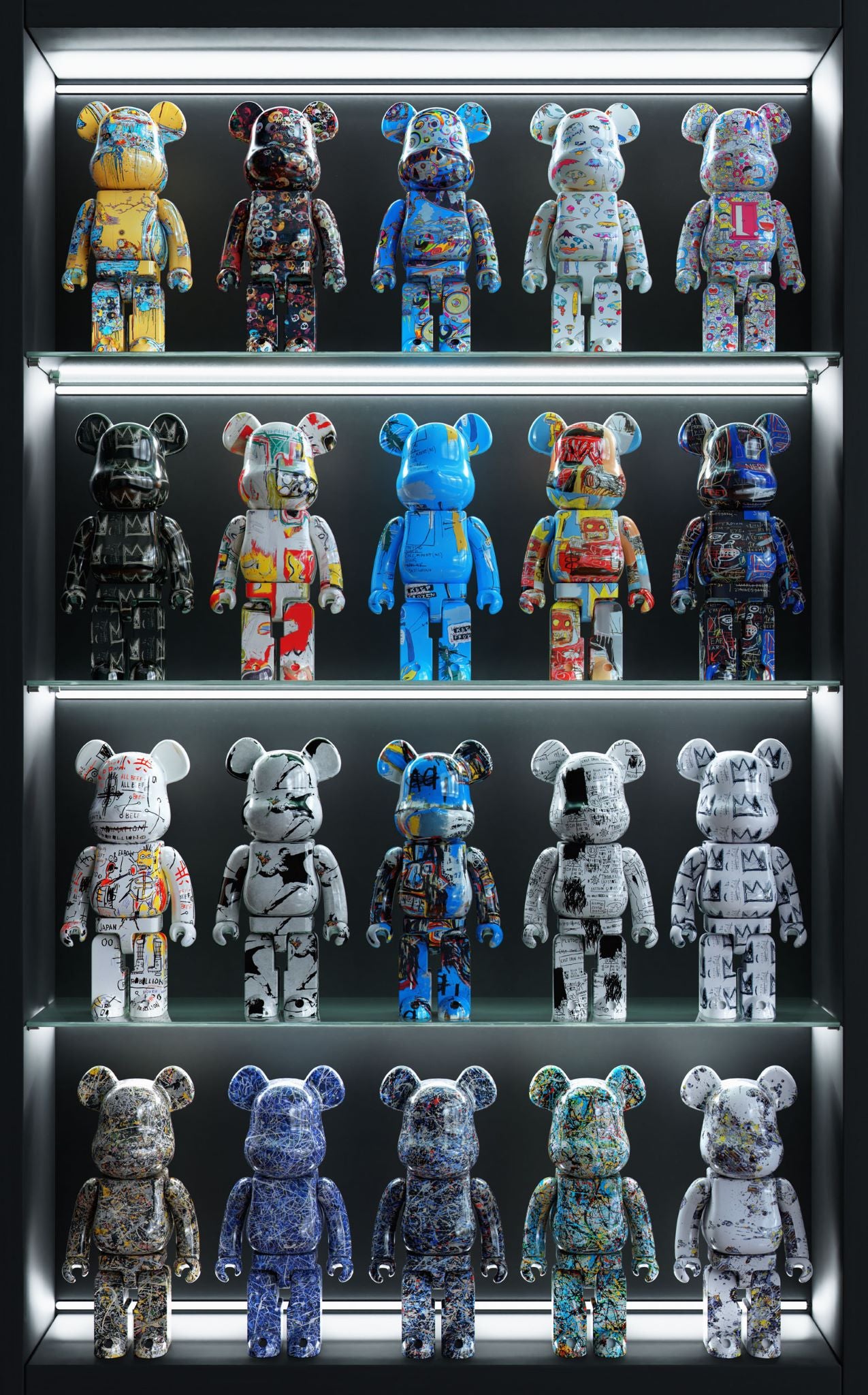 Artist Be@rbrick Toyscape II (Série/Series)