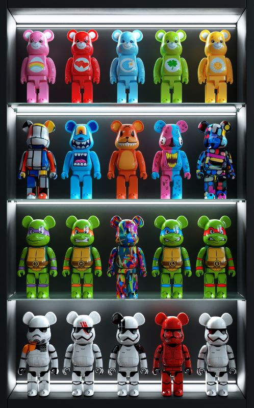 Character Be@rbrick Toyscape (Série/Series)