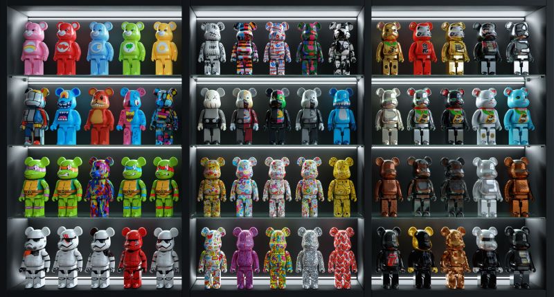 Be@rbrick Wonderl@nd Toyscape (Série/Series)