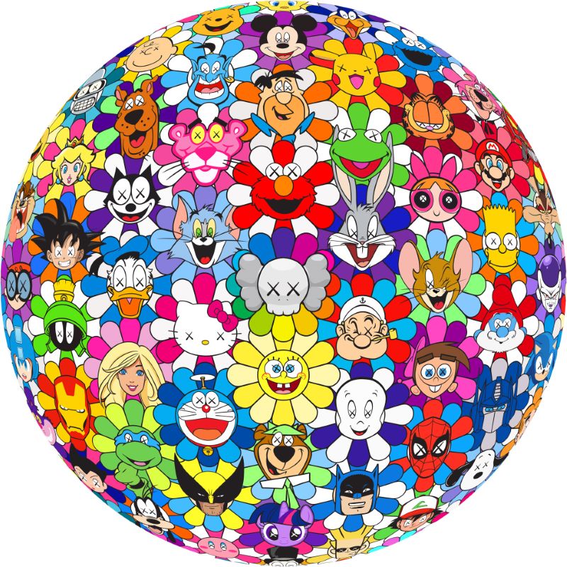 Kaws x Murakami Cartoons (Série/Series)