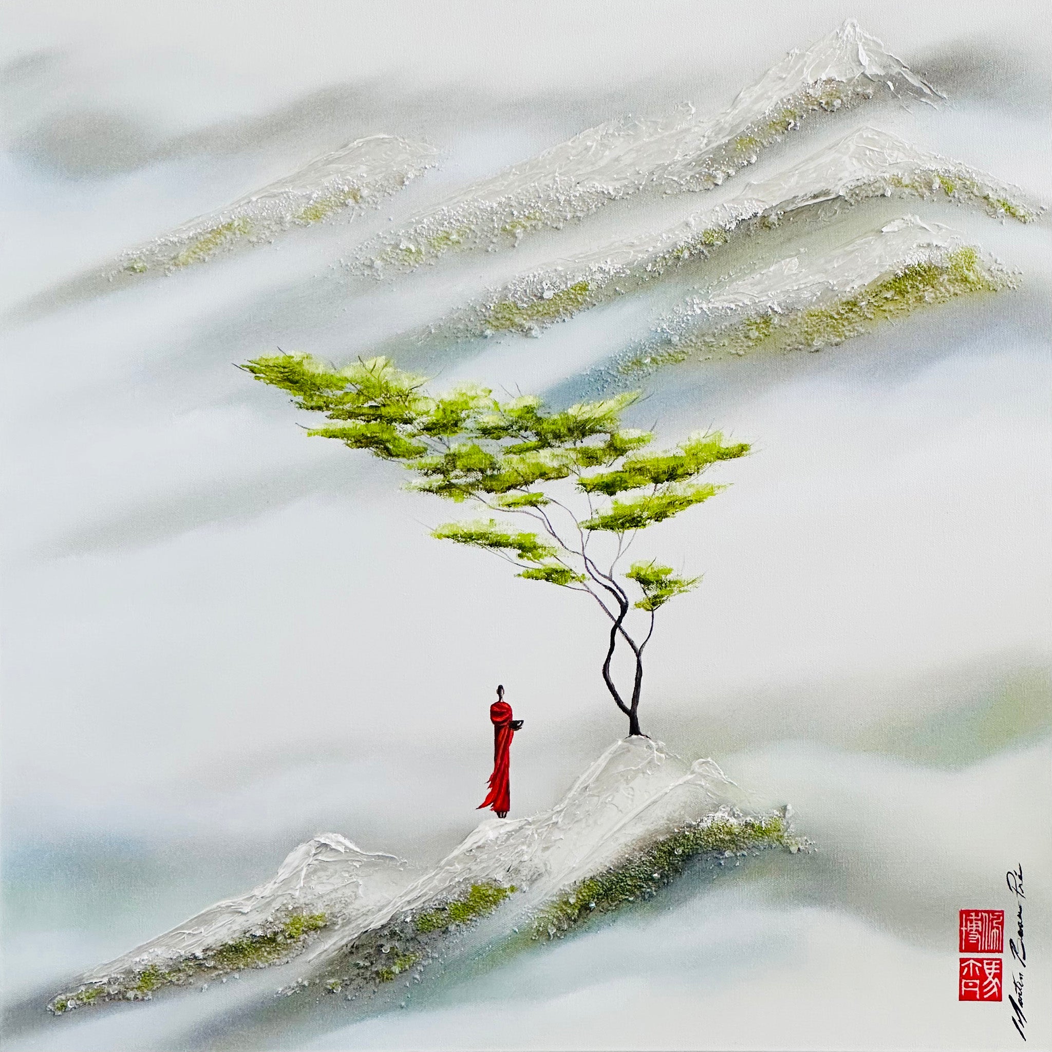 Ici les montagnes sont les racines du ciel