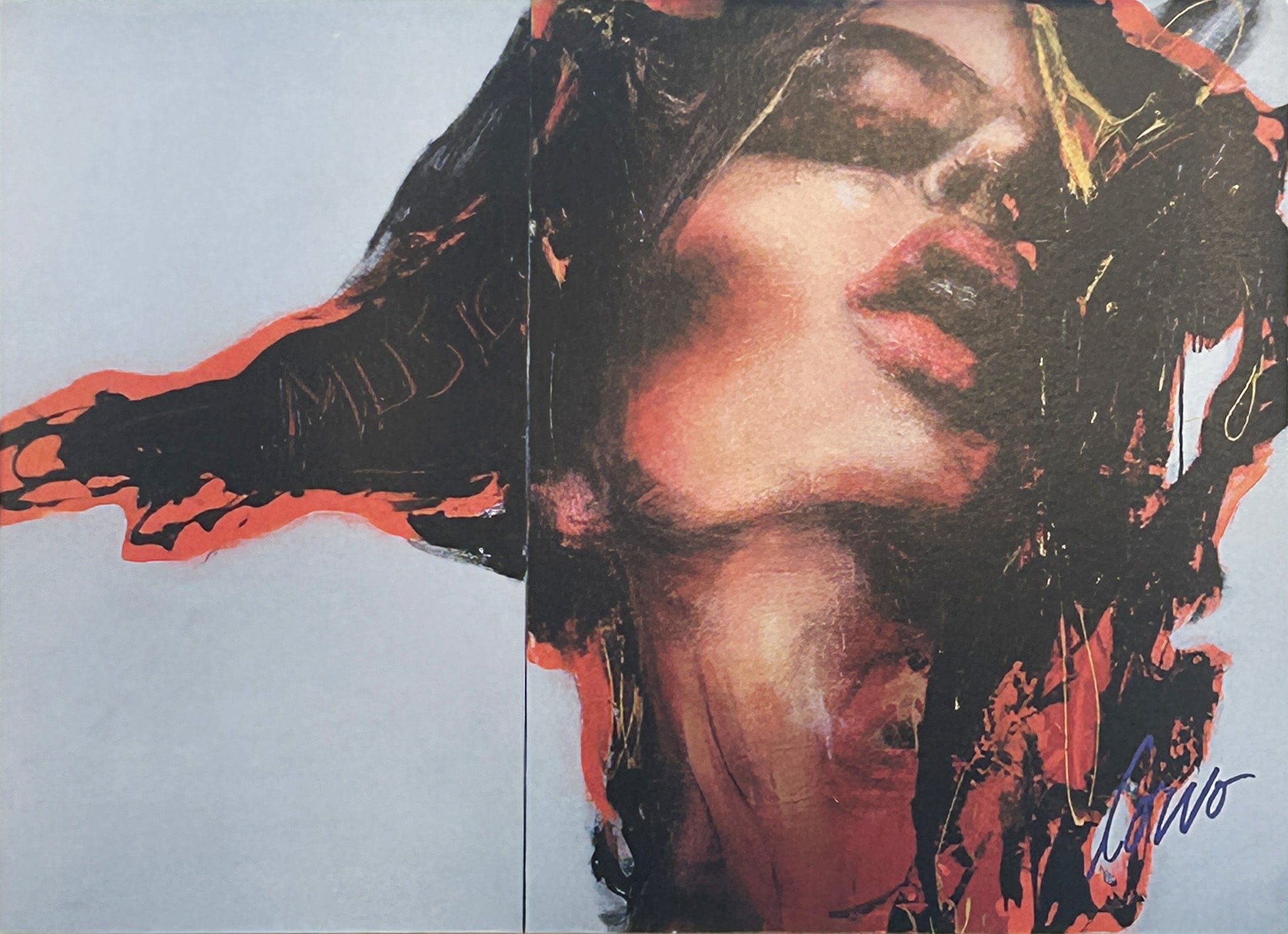 Carte de souhait - Face of Music